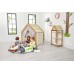 Kids Play House, Table & Chair and Bookcase Set